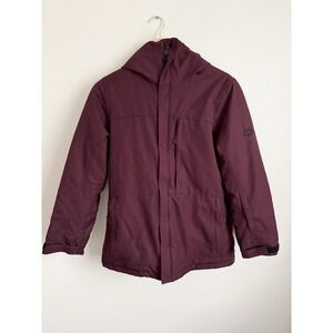 686 Womens Festa Jacket S Burgundy infiDry Waterproof Insulated Snowboarding Ski